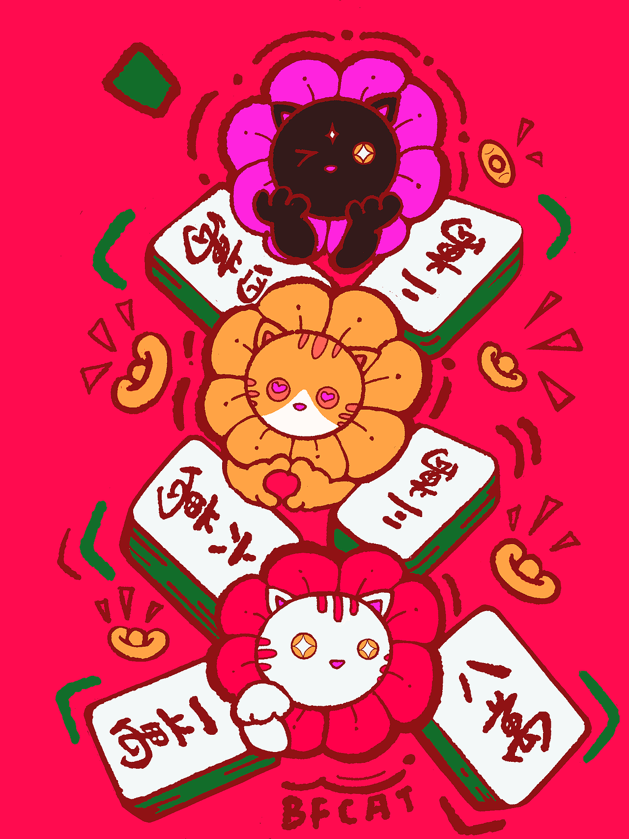 万子胜意（图ZNDAyMTQ0Nzky） - 新锐潮流插画 - 站酷设计师東明TONY原创素材 - 站酷ZCOOL