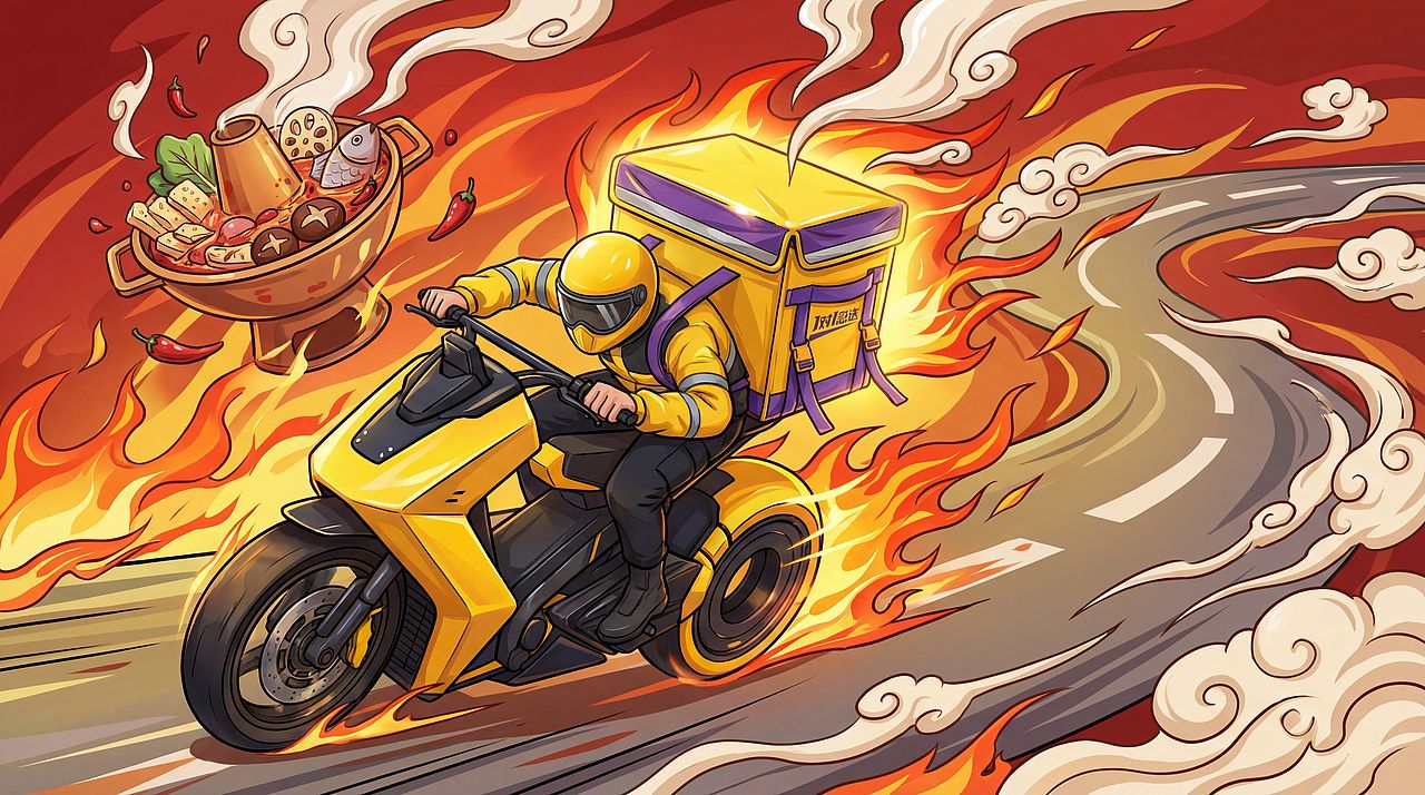 美团外卖1 对 1 创作大赛|火热年味,急速送达(图ZNDAyMTQ2NDMy) - AI作品 - 站酷设计师上分吧Pt原创素材 - 站酷ZCOOL