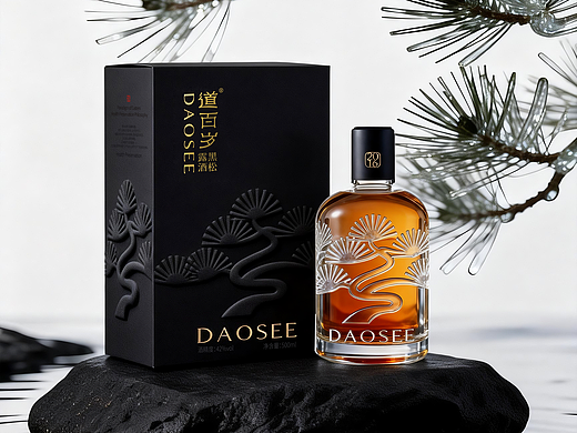 DAOSEE道百岁品牌包装设计 养生酒品牌形象包装设计