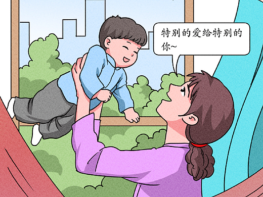 条漫设计 | 宝宝大腿根 “隐身包” 是啥(健康科普)
