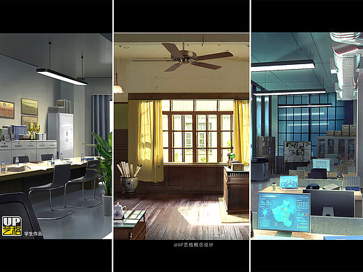 線上課學生氣氛圖作品(2026.1)-UP藝格 影視概念設計班（個人主頁-ZNzMxMDk5NjQ=） - 概念設定 - 站酷設計師鄭成龍原創(chuàng)素材 - 站酷ZCOOL