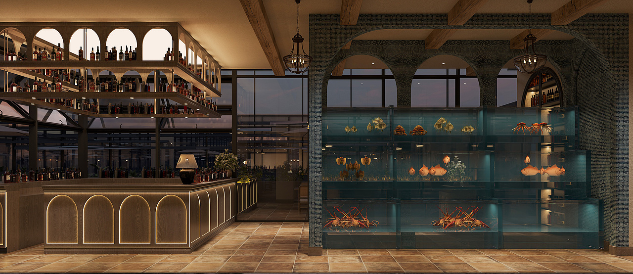 私房菜餐厅|｜在复古松弛里邂逅烟火浪漫（图ZNDAyMTcwMDg4） - 酒店餐饮设计 - 站酷设计师是小巴菲呀原创素材 - 站酷ZCOOL