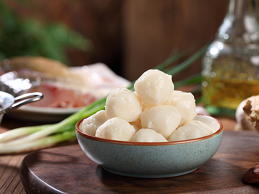 美食舌音 电商摄影 农副产品 鱼丸 土特产拍摄