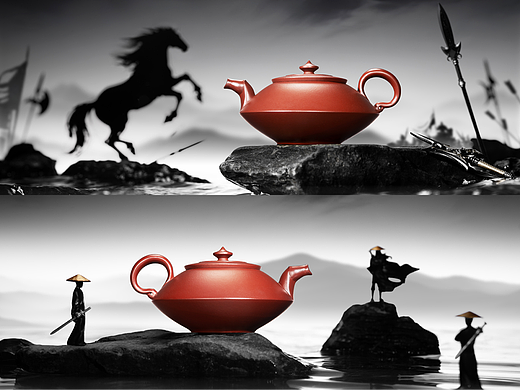 茶器拍摄 绝影壶 潮州手拉壶 紫砂壶