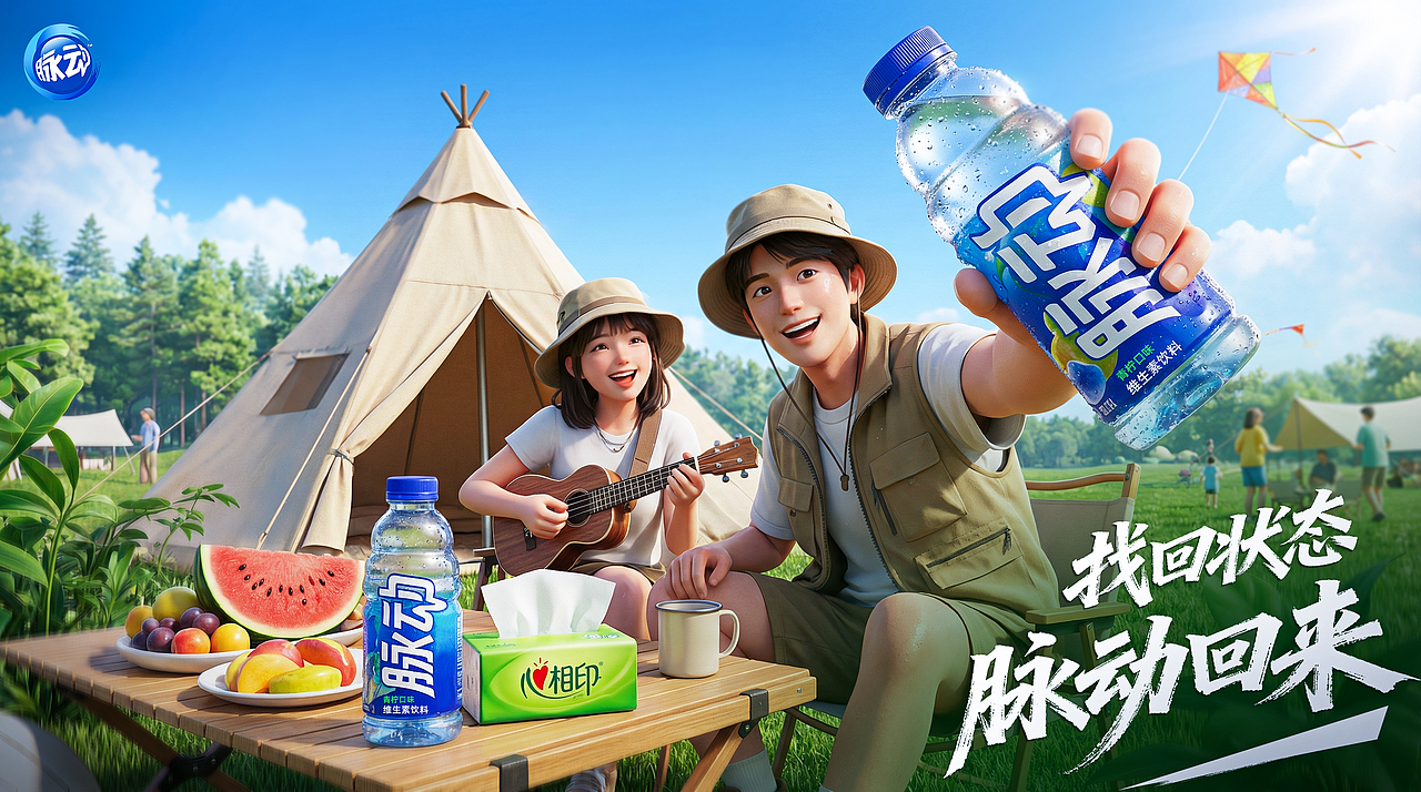 脉动户外海报（图ZNDAyMTczNDY0） - 海报 - 站酷设计师娜可LULU原创素材 - 站酷ZCOOL