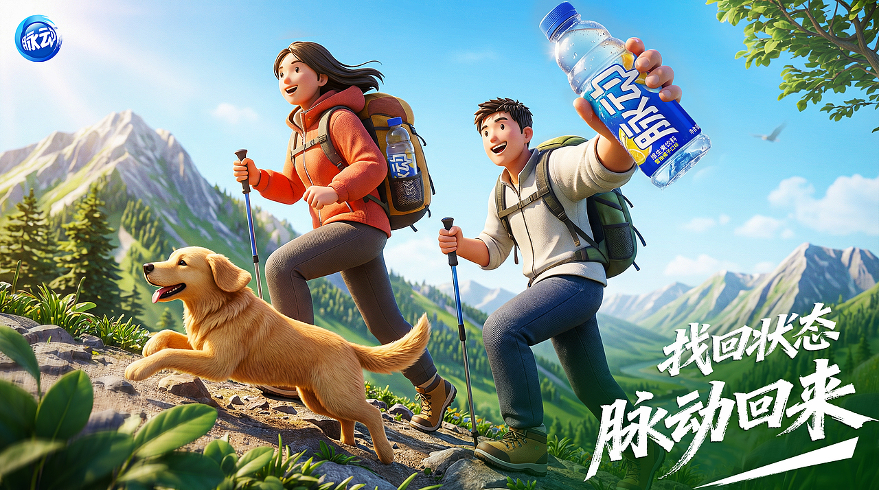 脉动户外海报（图ZNDAyMTczNTMy） - 海报 - 站酷设计师娜可LULU原创素材 - 站酷ZCOOL