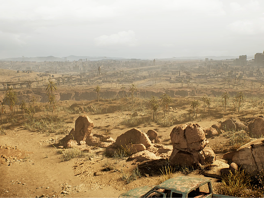 UE5学习作品 DustFall