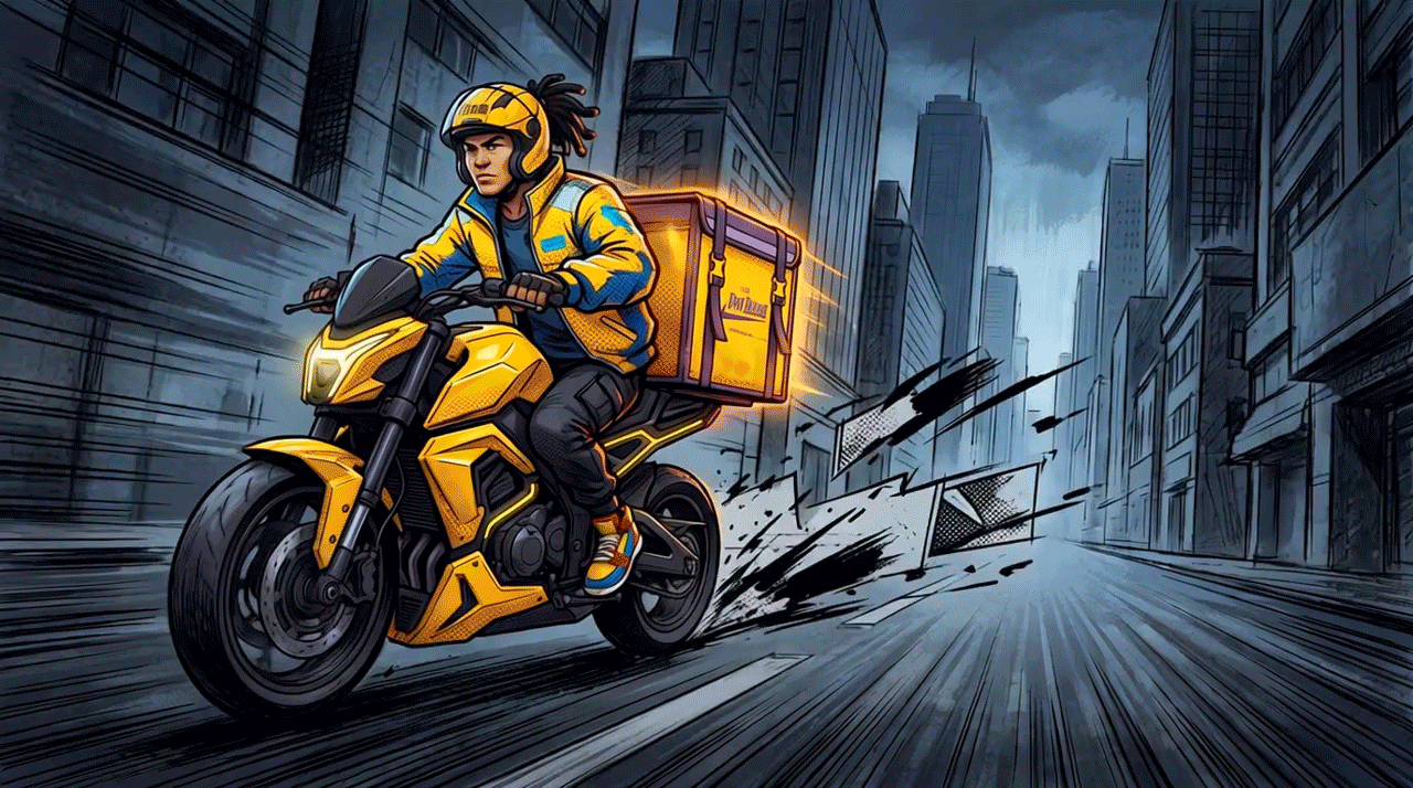 美团英雄·1对1急送（图ZNDAyMTgzMTAw） - AI作品 - 站酷设计师图鸽什么设计呀原创素材 - 站酷ZCOOL