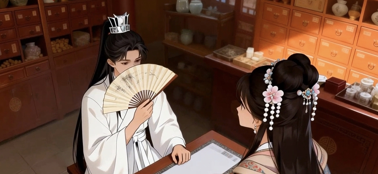 刁蛮小姐医馆问病（图ZNDAyMTg0MTg0） - 其他动漫 - 站酷设计师季星燃原创素材 - 站酷ZCOOL