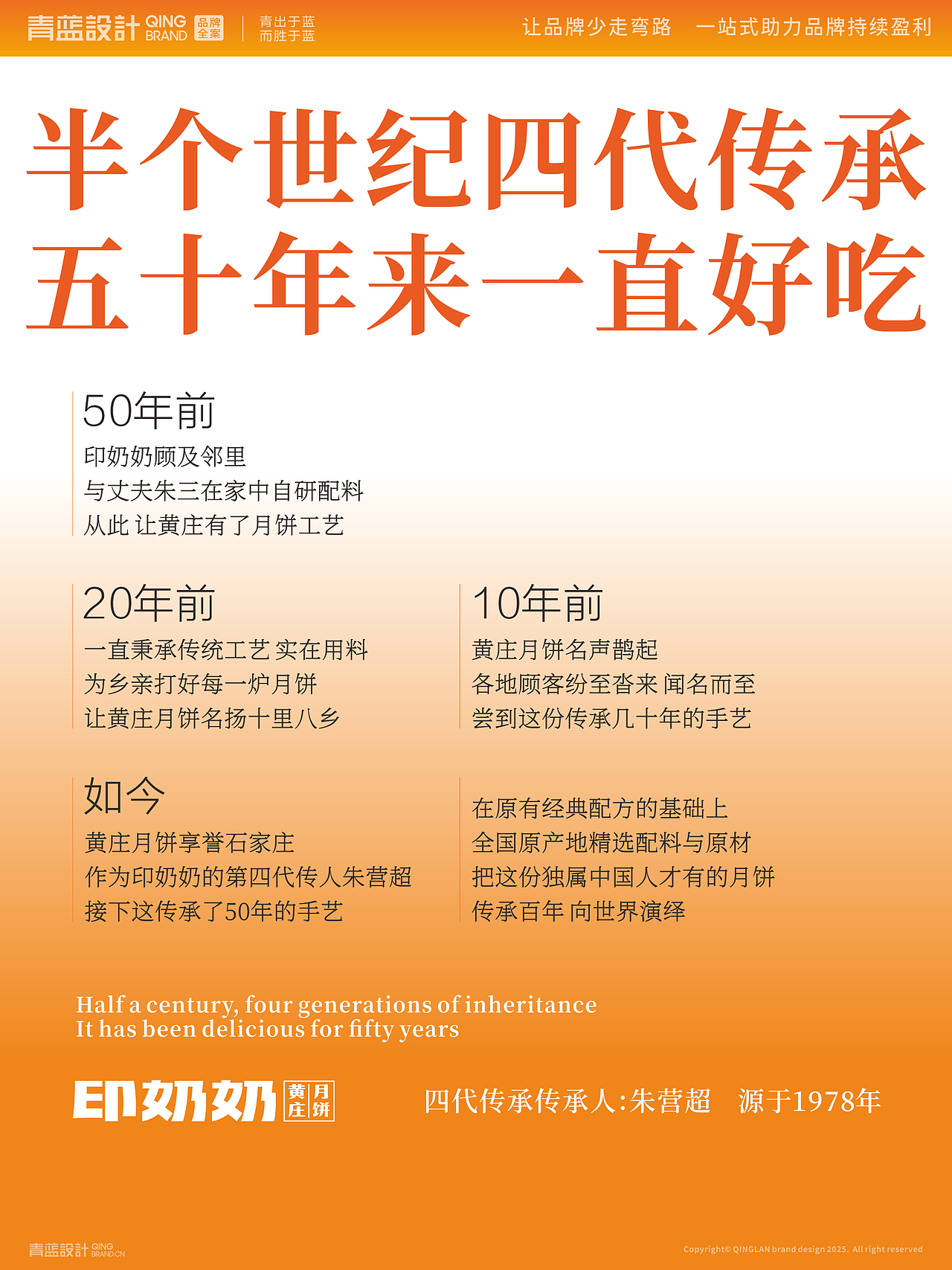 全案设计落地丨印奶奶月饼、品牌VI视觉、空间设计（图ZNDAyMTg1NjU2） - 品牌 - 站酷设计师青蓝全案设计原创素材 - 站酷ZCOOL