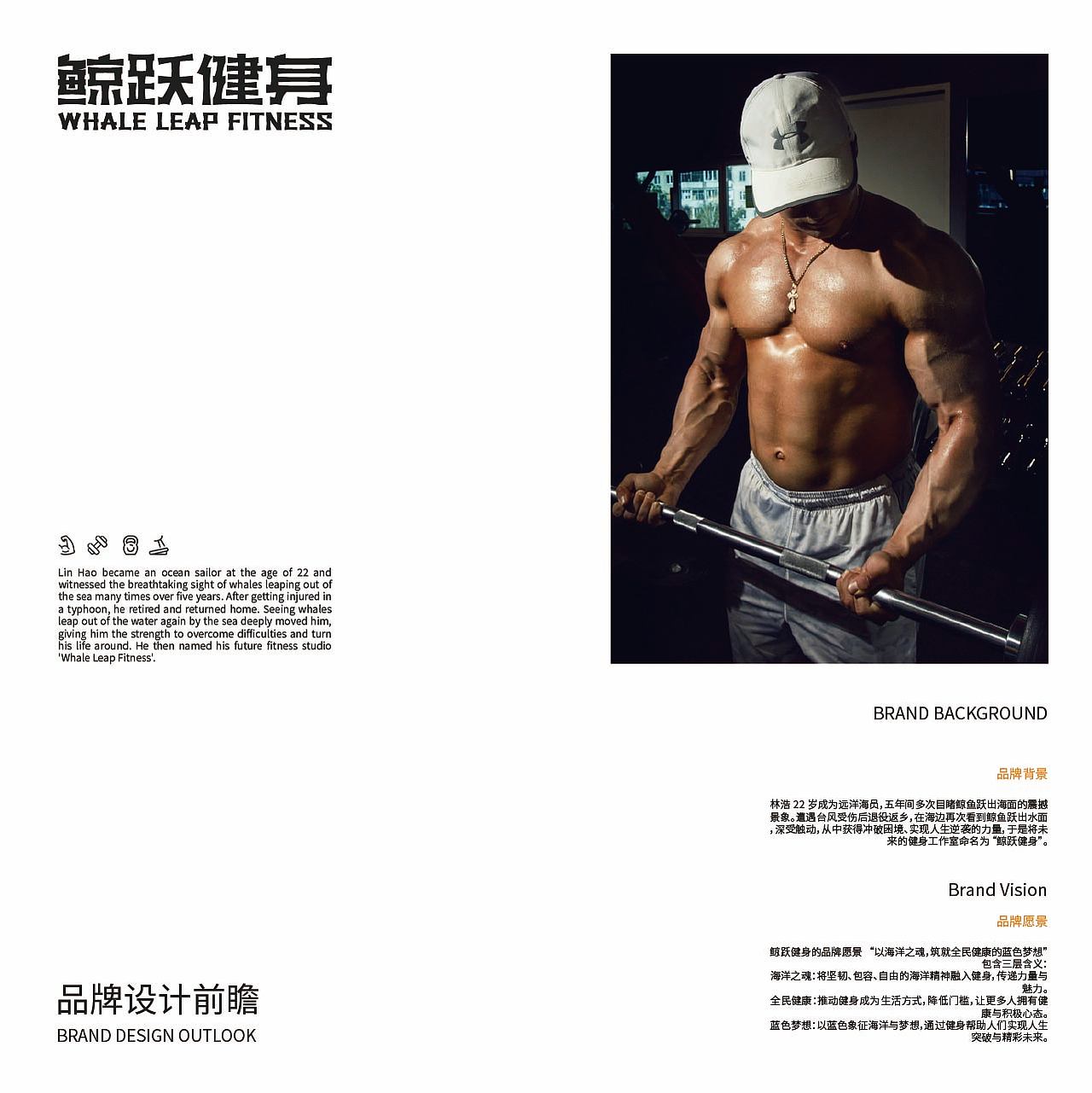 鲸跃健身品牌全案设计（图ZNDAyMTkwMDMy） - 品牌 - 站酷设计师佳策JIASTRAT原创素材 - 站酷ZCOOL