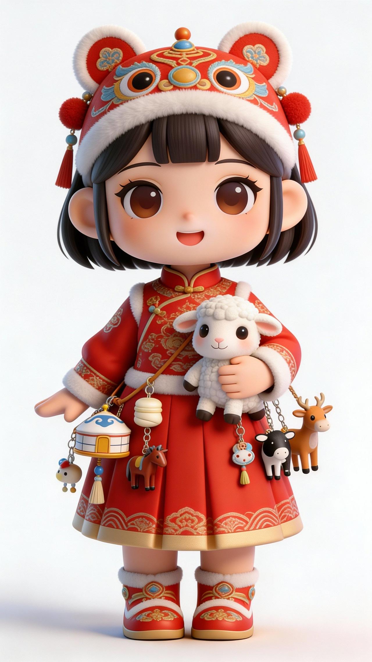 【内蒙古天团】马年新年限定皮肤上线🎨(图ZNDAyMTkyODI0) - AI作品 - 站酷设计师LEELEKIKO原创素材 - 站酷ZCOOL