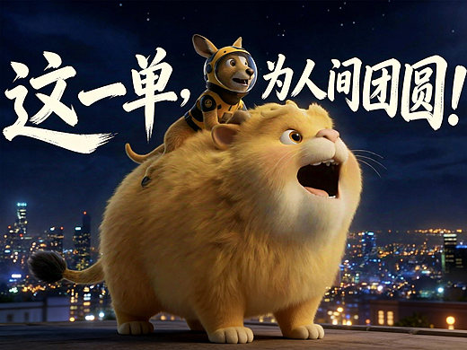 除夕夜这一单，为的是人间团圆！