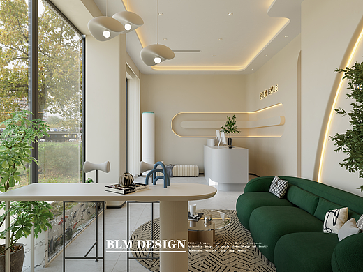 养生会所效果图案例