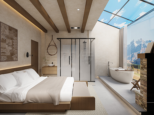 夜晚能听见竹叶摩挲的声音，像大自然在说悄悄话—民宿