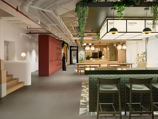 办公楼装修：工业基因对话绿色未来 重塑以人为本办公生态