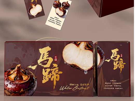 原创《荔浦马蹄》礼盒包装设计