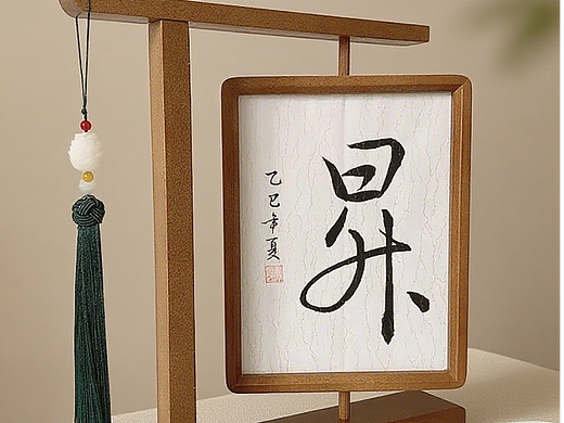 原创手写书法字体设计【升】