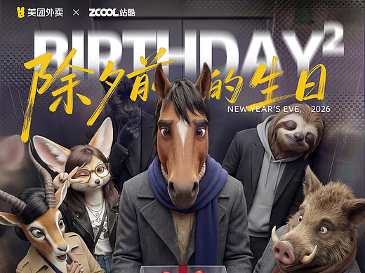 《除夕前的生日》 美团外卖1对1急送