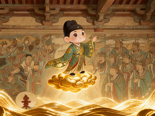 AI短片 | 马年春节·永乐宫马神守护