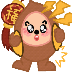 动态表情包设计｜DUKK马年专属 春节祝福加点萌趣buff（图ZNDAyMjE0MjI0） - IP形象 - 站酷设计师招财进宝小白护院原创素材 - 站酷ZCOOL