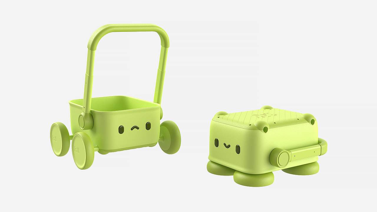 四轮助步小推车—哈士奇设计（图ZNDAyMjE3MDg0） - 玩具 - 站酷设计师广州哈士奇设计原创素材 - 站酷ZCOOL