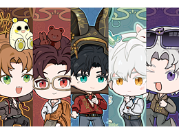 平安喜樂-光與夜之戀角色Q版