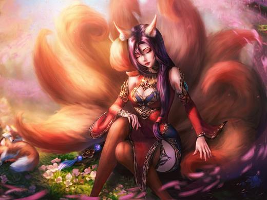 王者荣耀（妲己/少女阿狸）