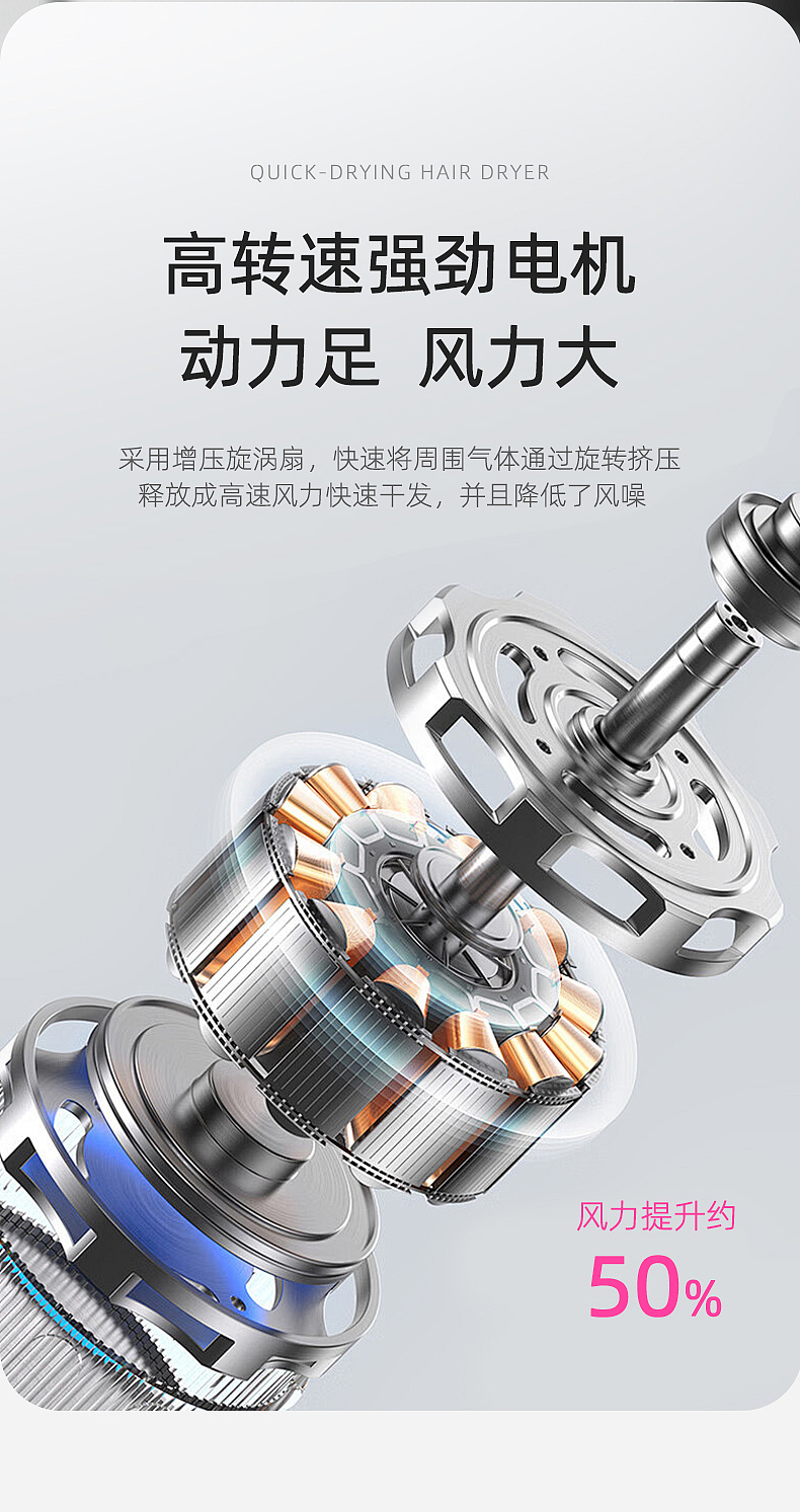 吹风机简约风格浅灰色调（图ZNDAyMjI0NzYw） - 产品 - 站酷设计师初夏的晨曦YING原创素材 - 站酷ZCOOL