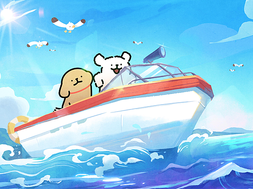 线条小狗x逆水寒｜游戏PV