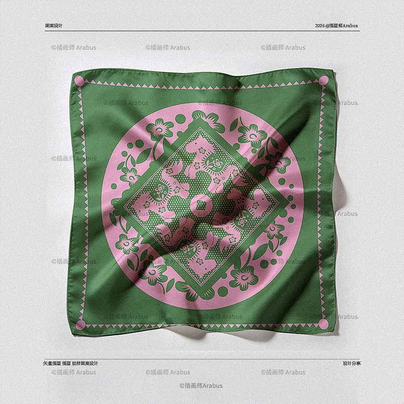 马年马纹图案设计分享 · 可授权（图ZNDAyMjM2MTQ0） - 图案 - 站酷设计师插画师Arabus原创素材 - 站酷ZCOOL