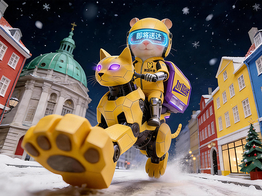 跨越181年的鲜活滚烫！当卖火柴的小女孩遇见仓鼠骑手