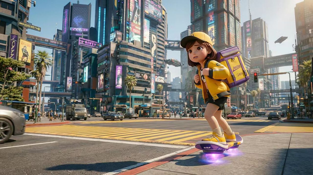 美团1对1急送——极速天际线（图ZNDAyMjQxNjcy） - AI作品 - 站酷设计师超级大糍粑原创素材 - 站酷ZCOOL