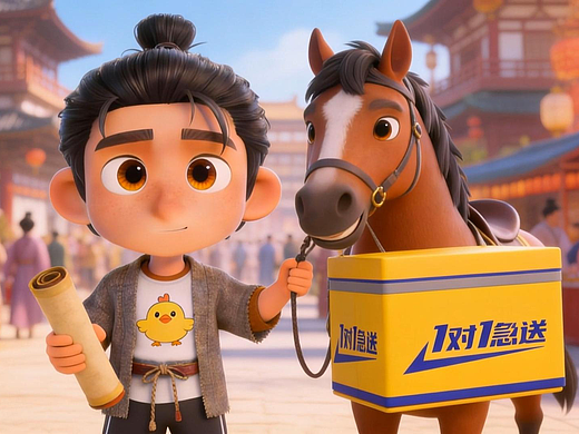 我给诗仙李白送了杯“酱香拿铁”他当场给我写了首诗！