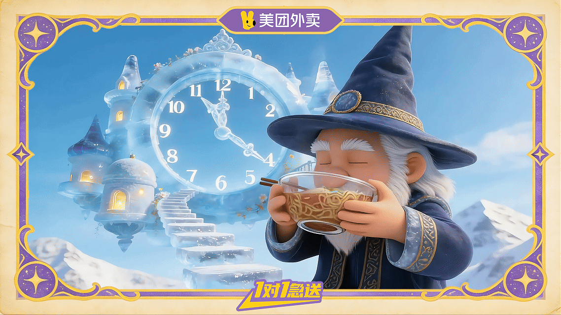 当魔法书里的时间守护者，突然馋那口热汤面（图ZNDAyMjQ2MTMy） - AI作品 - 站酷设计师Keys的大世界原创素材 - 站酷ZCOOL