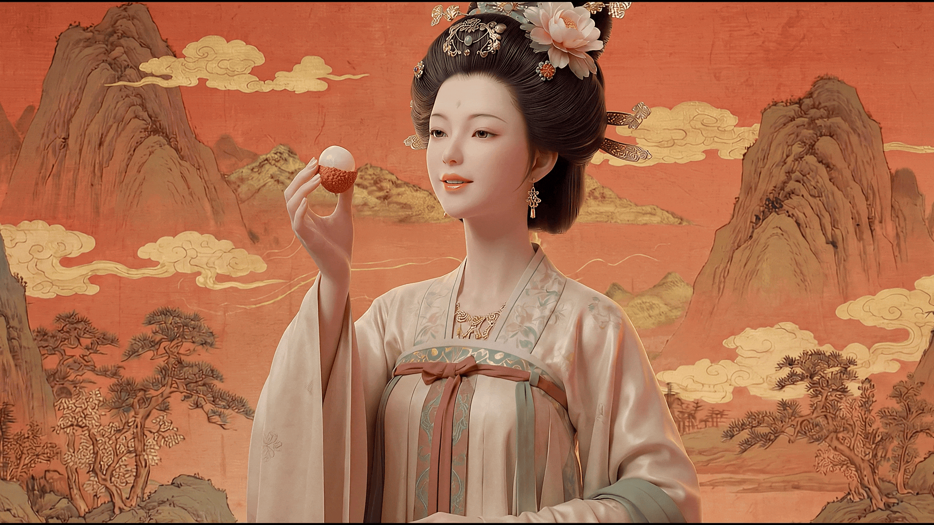 一骑红尘·跨时空急送（图ZNDAyMjQ5ODc2） - AI作品 - 站酷设计师Sahraa原创素材 - 站酷ZCOOL