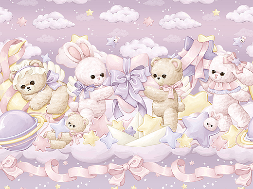 原创lolita柄图 摘星兔熊