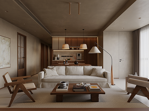 近期渲染｜现代中古风