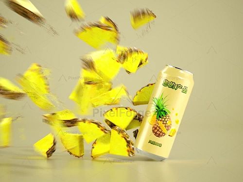 所见即所得：饮料产品3D模型的一键渲染与换装（一）