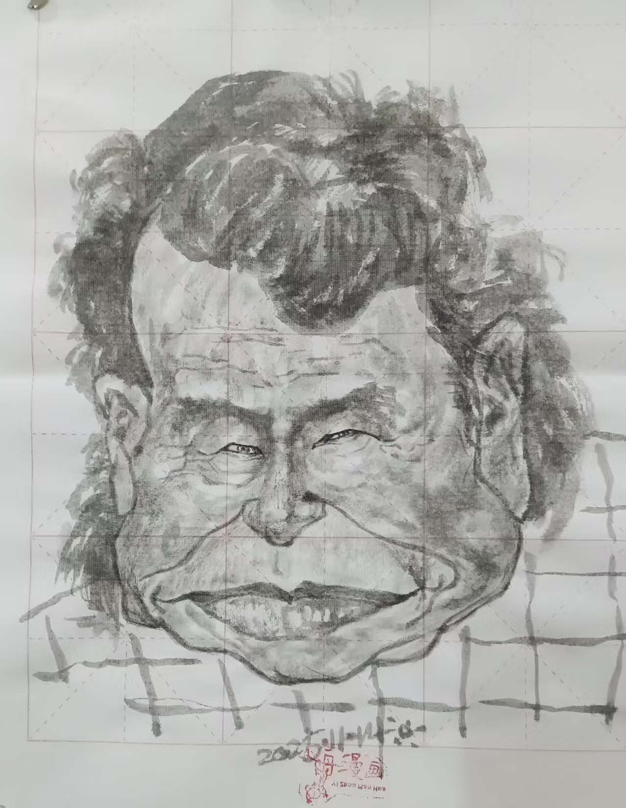 肖像漫画（图ZNDAyMjU5MDk2） - 创作习作 - 站酷设计师樊鞍山原创素材 - 站酷ZCOOL