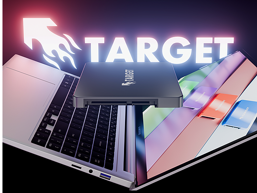 TARGET固态硬盘海报设计