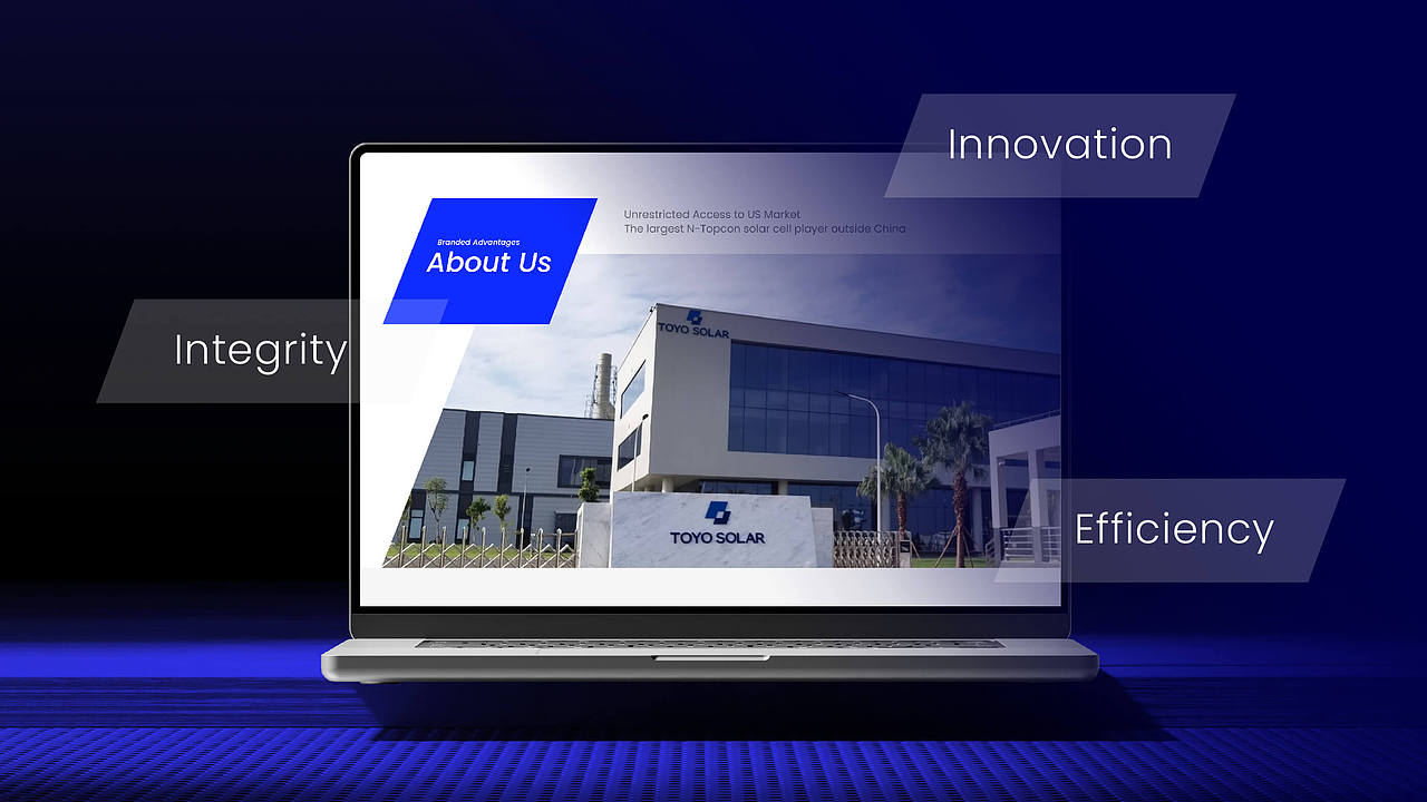 原创｜TOYOSOLAR光伏品牌网页设计（图ZNDAyMjYxMTk2） - 企业官网 - 站酷设计师意识形体原创素材 - 站酷ZCOOL