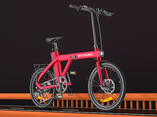 《五羊电助力/飞鸽/品牌电动自行车爆款渲染工作精选》