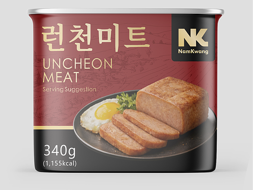 午餐肉罐头设计