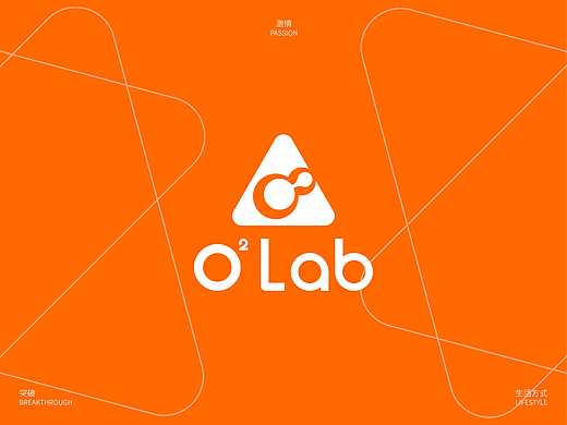 O²Lab橙氧实验室品牌形象设计