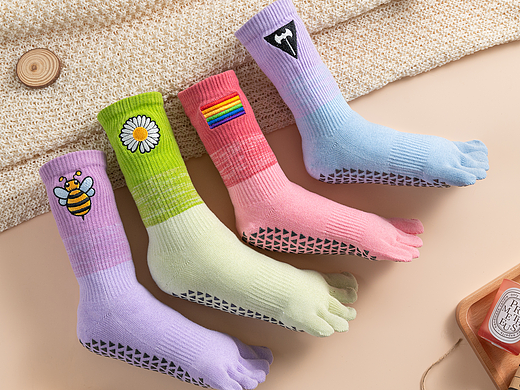 Yoga socks定制瑜伽袜拍摄