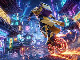 《三界急送》——美團(tuán)外賣賽博修仙1對(duì)1急送