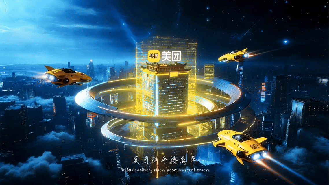 美团外卖1对1急送-这单，我们改变了历史（图ZNDAyMjg1MzAw） - AI作品 - 站酷设计师Mikyyellow原创素材 - 站酷ZCOOL