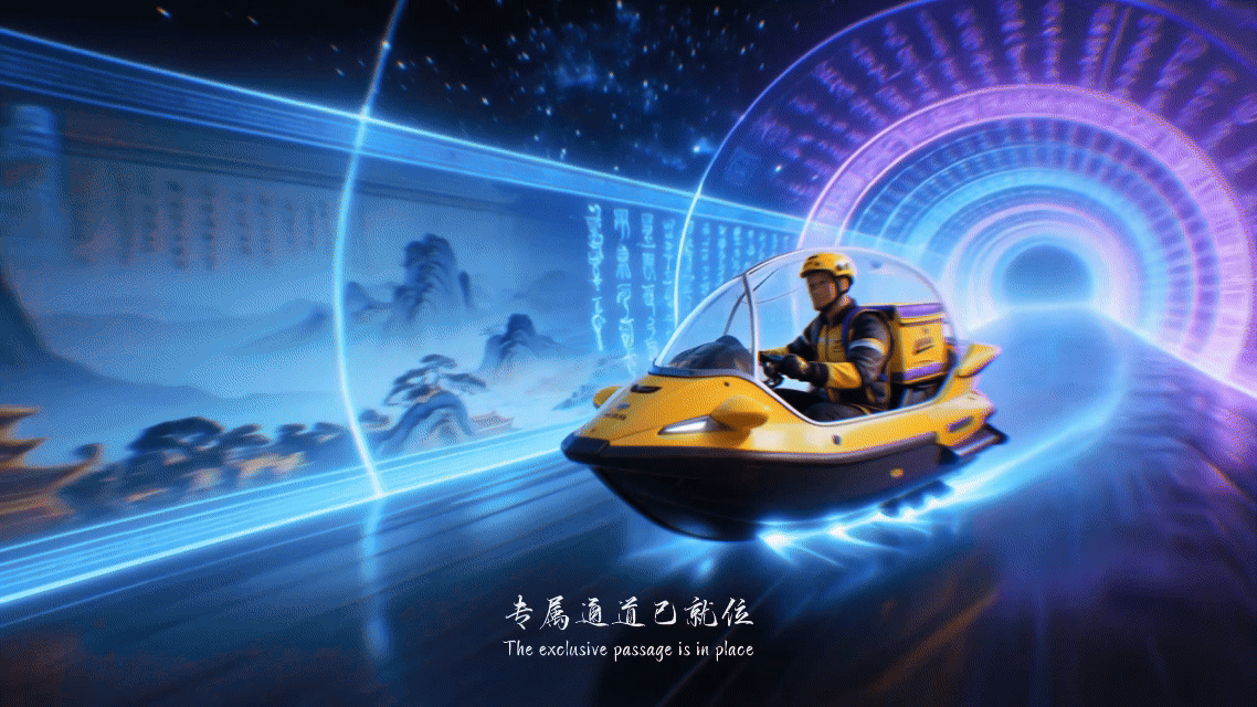 美团外卖1对1急送-这单，我们改变了历史（图ZNDAyMjg1MzA4） - AI作品 - 站酷设计师Mikyyellow原创素材 - 站酷ZCOOL