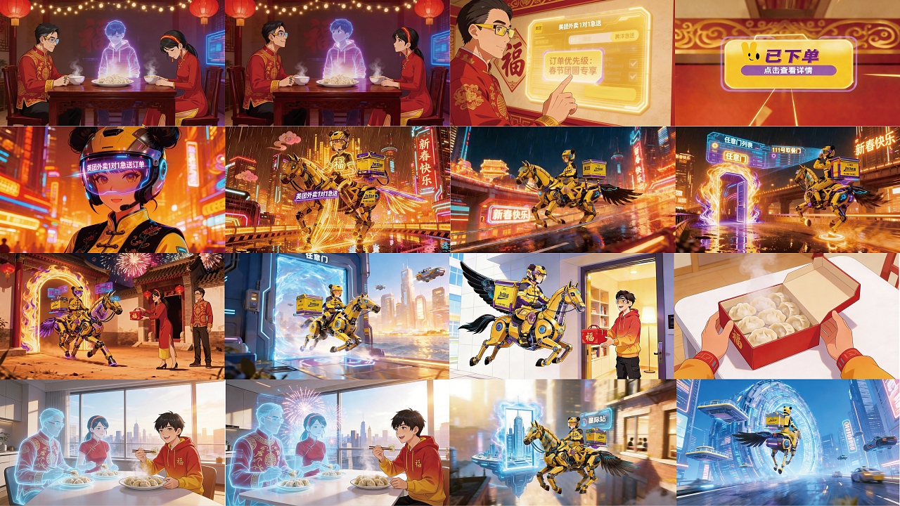 所爱隔山海 美团外卖1对1急送皆可达（图ZNDAyMjkyNzQw） - AI作品 - 站酷设计师聚歌原创素材 - 站酷ZCOOL